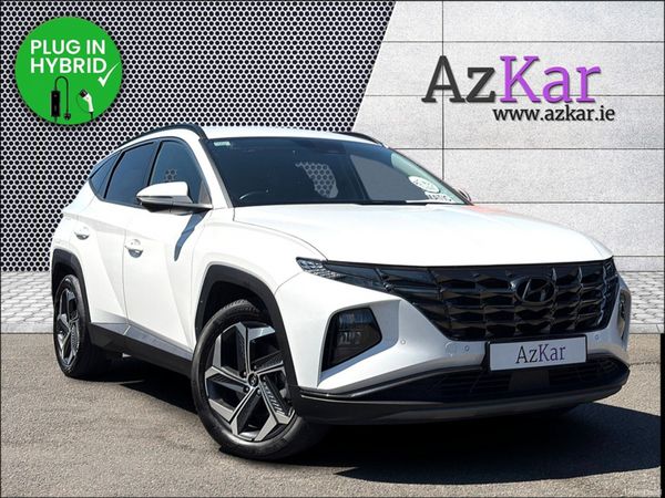 Hyundai Tucson SUV, Petrol Plug-in Hybrid, 2023, White