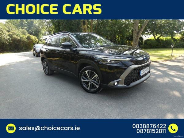 Toyota Corolla Cross Hatchback, Petrol Hybrid, 2023, Black