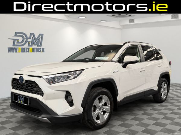 Toyota RAV4 SUV, Petrol Hybrid, 2019, White