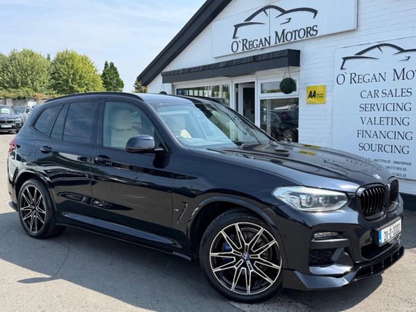 BMW X3 Estate, Petrol Plug-in Hybrid, 2021, Black
