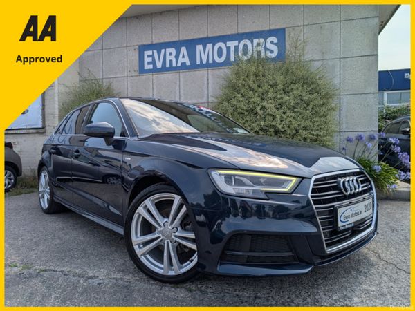 Audi A3 Hatchback, Petrol, 2020, Blue