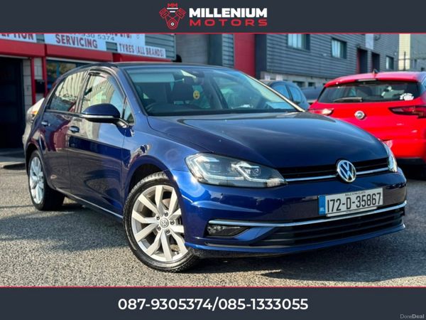 Volkswagen Golf Hatchback, Petrol, 2017, Blue
