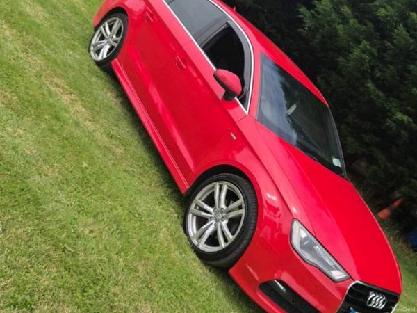 Audi A3 Saloon, Diesel, 2015, Red