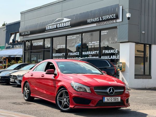 Mercedes-Benz CLA Saloon, Diesel, 2014, Red