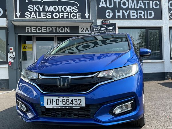 Honda Fit Hatchback, Petrol, 2017, Blue