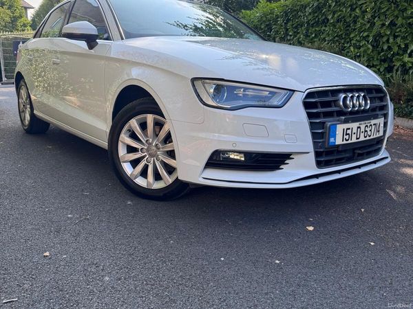 Audi A3 Saloon, Petrol, 2015, White