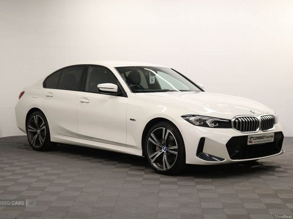 BMW 3-Series Saloon, Petrol Hybrid, 2023, White