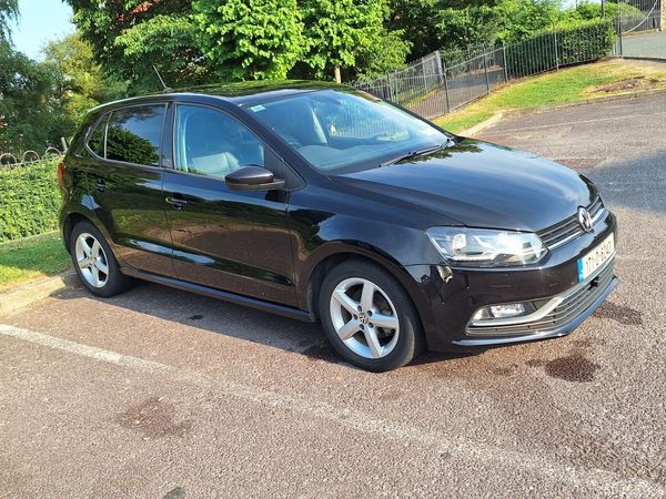 Volkswagen Polo Hatchback, Petrol, 2017, Black