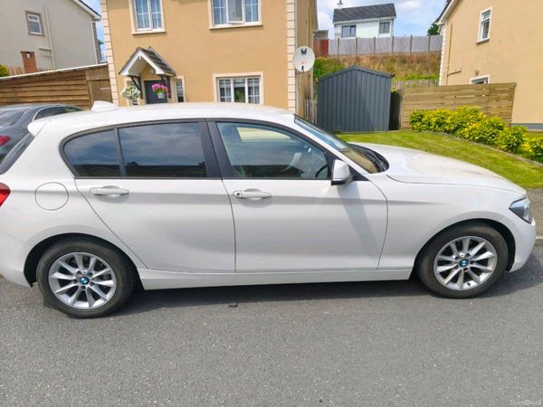 BMW 1-Series Hatchback, Petrol, 2015, White