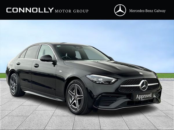 Mercedes-Benz C-Class Saloon, Petrol Plug-in Hybrid, 2025, Black
