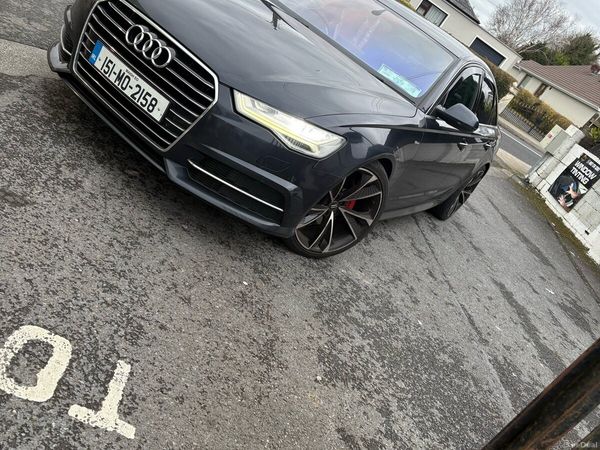 Audi A6 Saloon, Diesel, 2015, Blue