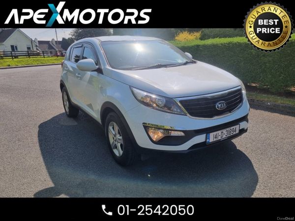 Kia Sportage SUV, Diesel, 2014, White
