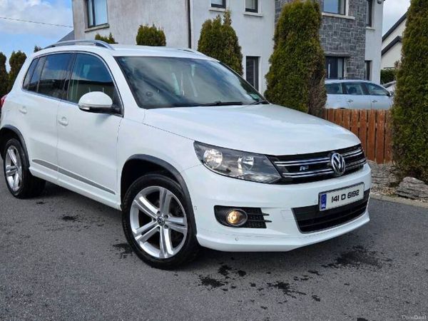 Volkswagen Tiguan SUV, Diesel, 2014, White