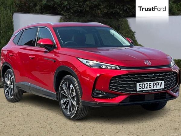 MG HS Hatchback, Petrol Hybrid, 2026, Red