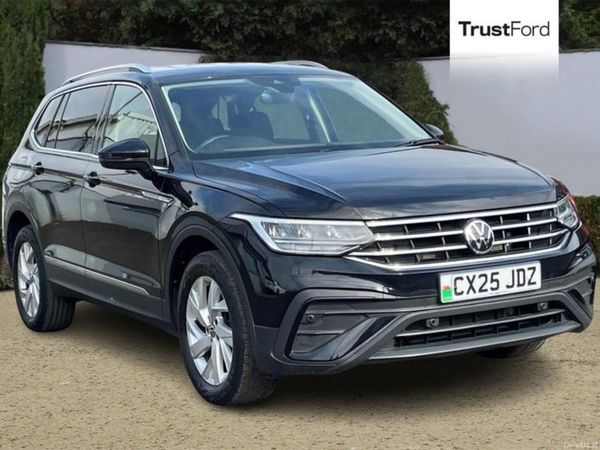 Volkswagen Tiguan Allspace Estate, Petrol, 2025, Black