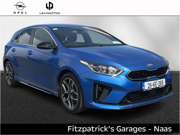 Kia Ceed Hatchback, Petrol, 2021, Blue