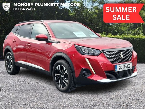 Peugeot 2008 MPV, Petrol, 2021, Red