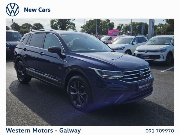 Volkswagen Tiguan Allspace SUV, Diesel, 2024, Blue