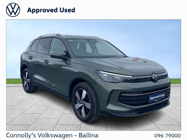 Volkswagen Tiguan SUV, Diesel, 2024, Green