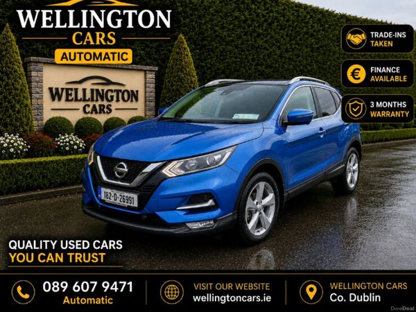 Nissan Qashqai MPV, Petrol, 2018, Blue