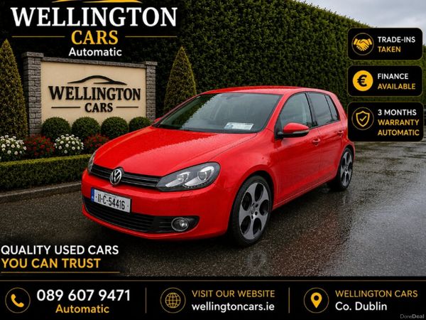 Volkswagen Golf Hatchback, Petrol, 2012, Red