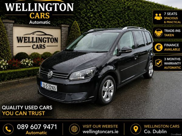 Volkswagen Touran MPV, Petrol, 2013, Black