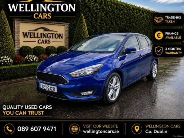 Ford Focus Hatchback, Petrol, 2015, Blue