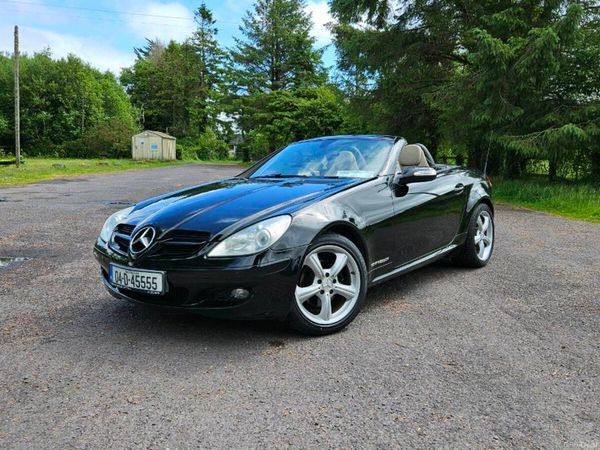 Mercedes-Benz SLK Convertible, Petrol, 2004, Black
