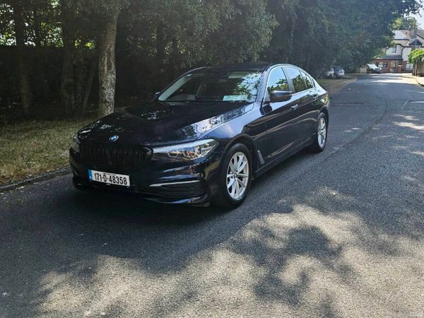 BMW 5-Series Saloon, Diesel, 2017, Blue