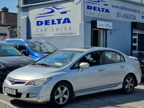 Honda Civic Saloon, Petrol, 2008, Grey
