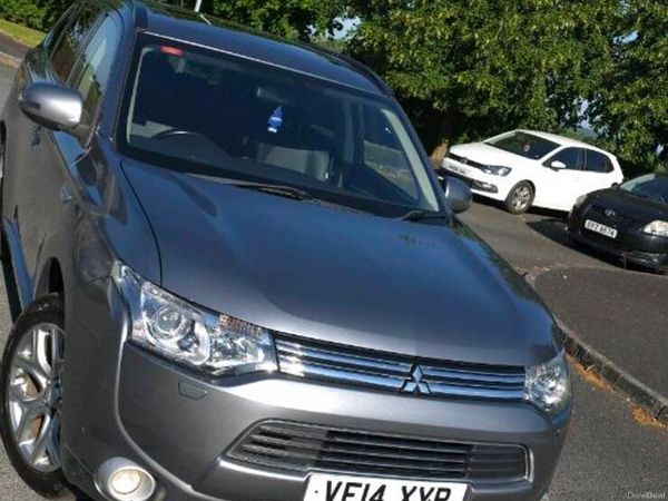 Mitsubishi Outlander SUV, Petrol Hybrid, 2014, Grey