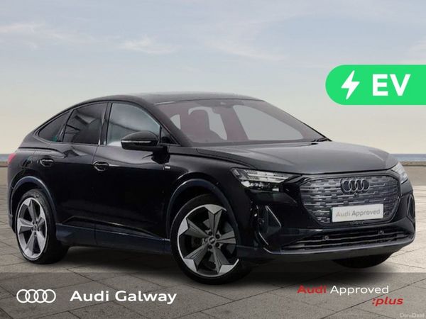 Audi Q4 e-tron SUV, Electric, 2024, Black