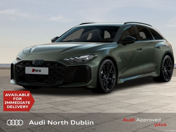 Audi RS5 Estate, Petrol Plug-in Hybrid, 2026, Green