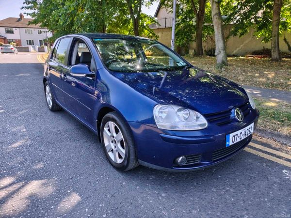 Volkswagen Golf Hatchback, Petrol, 2007, Blue