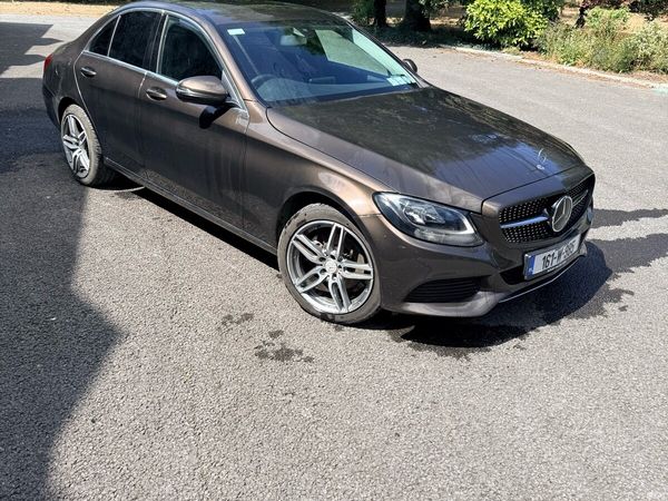Mercedes-Benz C-Class Saloon, Petrol, 2016, Brown