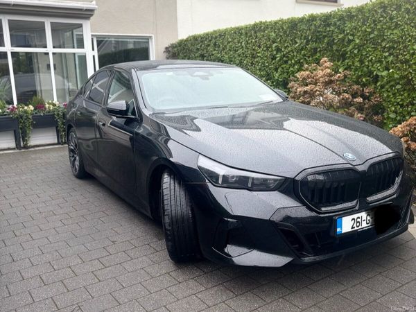 BMW 5-Series Saloon, Petrol Plug-in Hybrid, 2026, Black