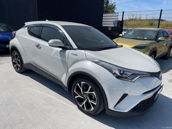 Toyota C-HR Hatchback, Petrol Hybrid, 2018, White
