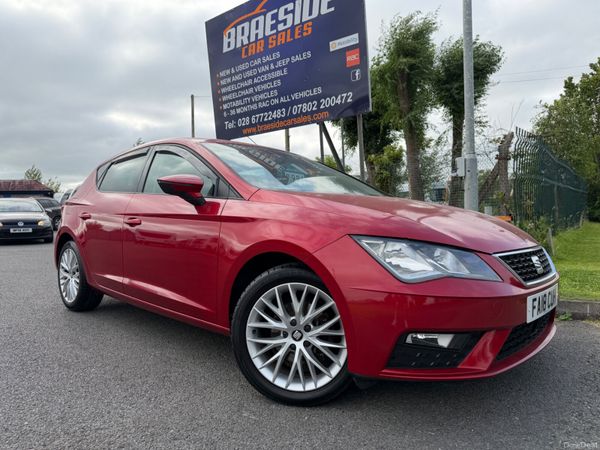 SEAT Leon Hatchback, Diesel, 2018, Red