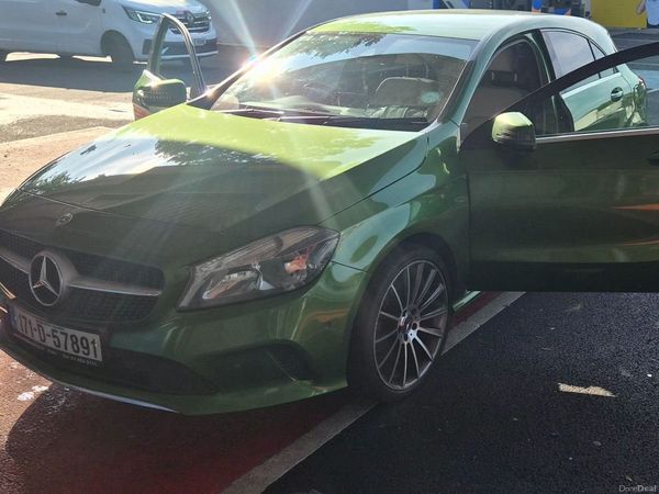 Mercedes-Benz A-Class Hatchback, Diesel, 2017, Green