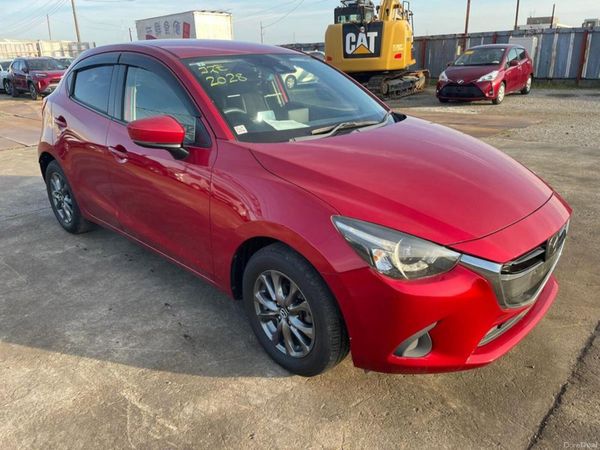 Mazda Demio Hatchback, Petrol, 2017, Red