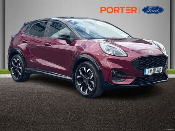 Ford Puma MPV, Petrol, 2024, Red