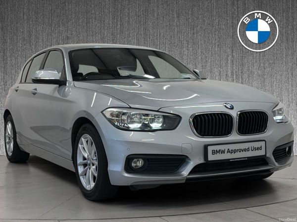 BMW 1-Series Hatchback, Diesel, 2016, Silver