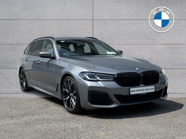 BMW 5-Series Estate, Diesel Hybrid, 2023, Grey