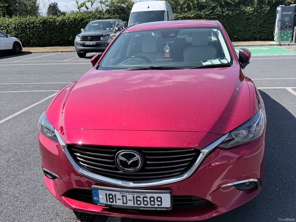 Mazda Mazda6 Saloon, Diesel, 2018, Red
