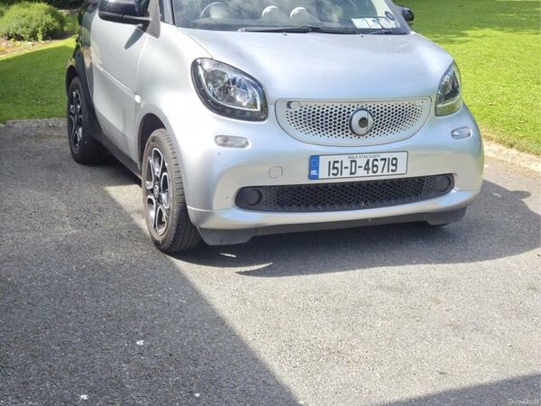 Smart Fortwo Coupe, Petrol, 2015, Silver