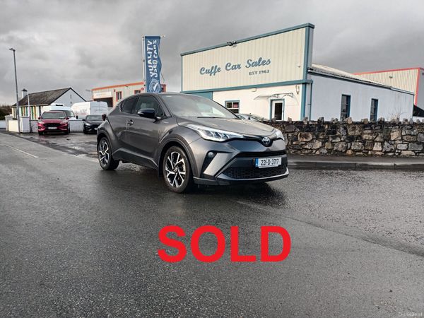 Toyota C-HR Hatchback, Petrol Hybrid, 2022, Grey