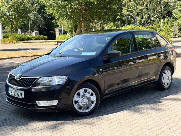 Skoda Rapid Hatchback, Diesel, 2014, Black