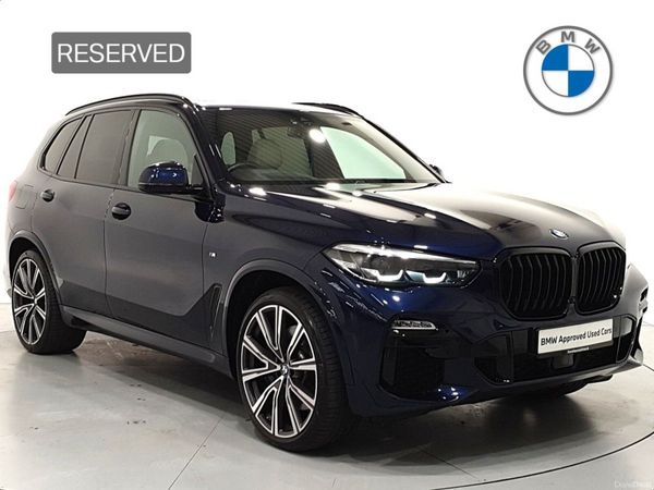 BMW X5 SUV, Petrol Plug-in Hybrid, 2021, Blue