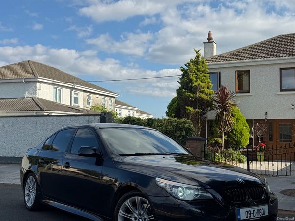 BMW 5-Series Saloon, Diesel, 2009, Black