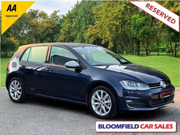 Volkswagen Golf Hatchback, Petrol, 2016, Blue